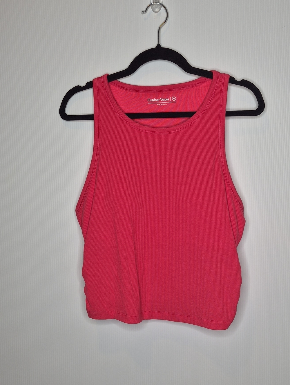 Outdoor Voices Rib Knit Tank Size XL